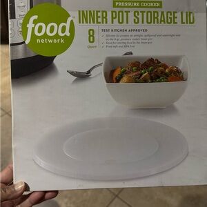 Food Network White Inner Pot Storage Lid